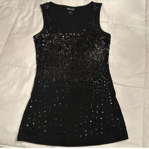 Sequin Tank Top